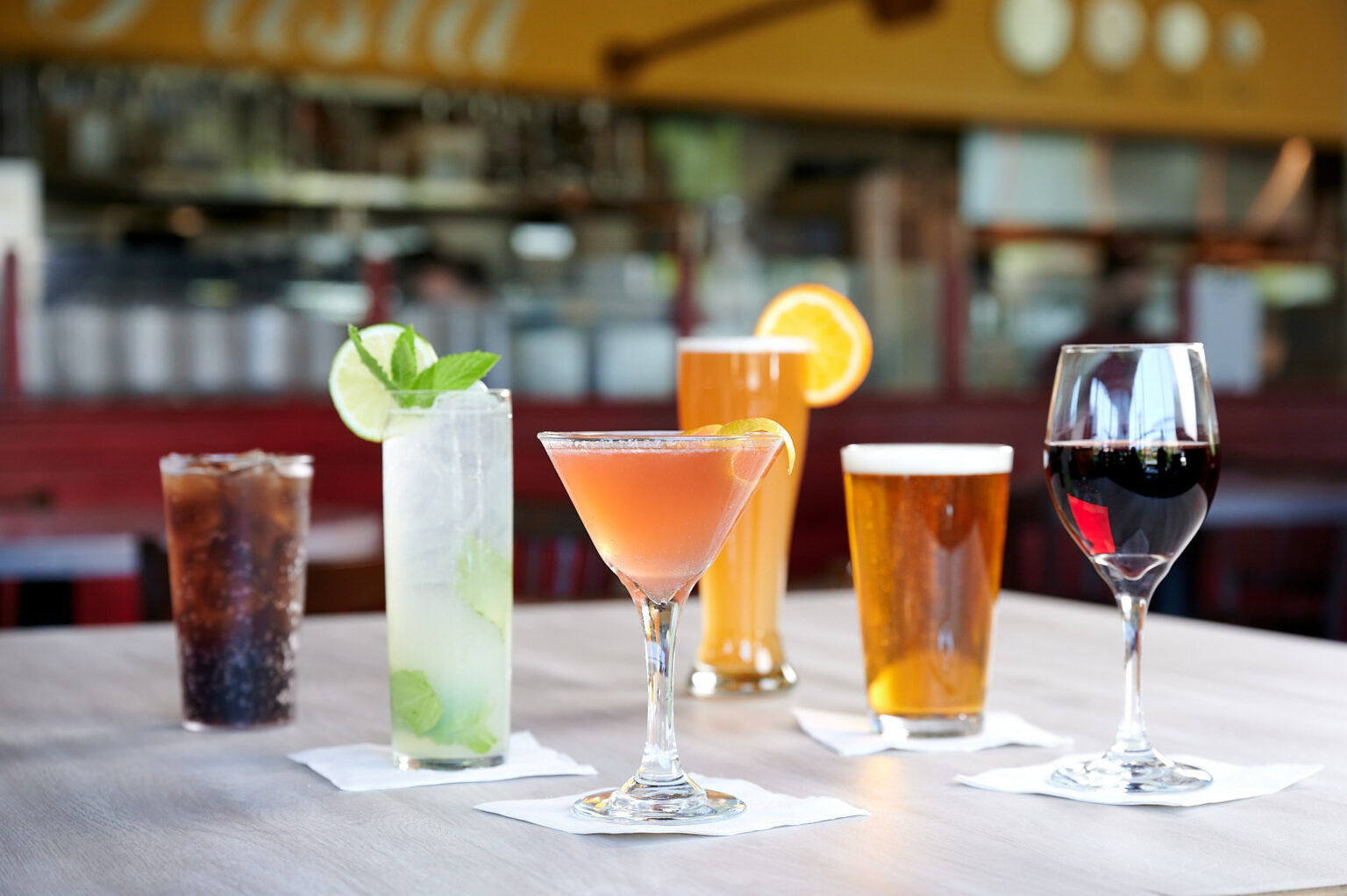 Cocktails Mary's Pizza Shack